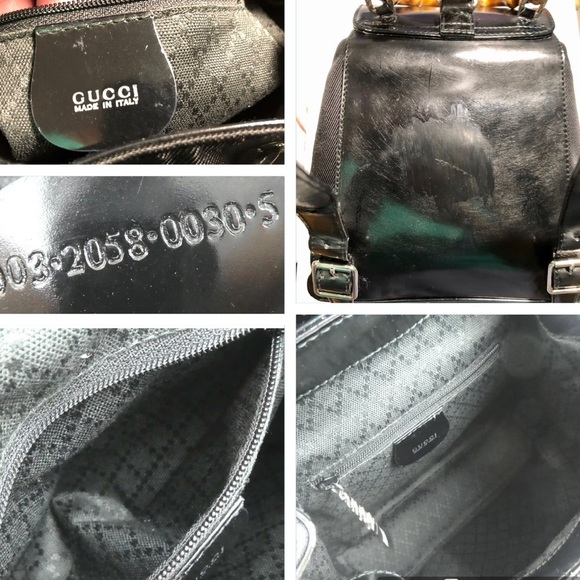 GUCCI BAMBOO BACKPACK - Picture 7 of 8